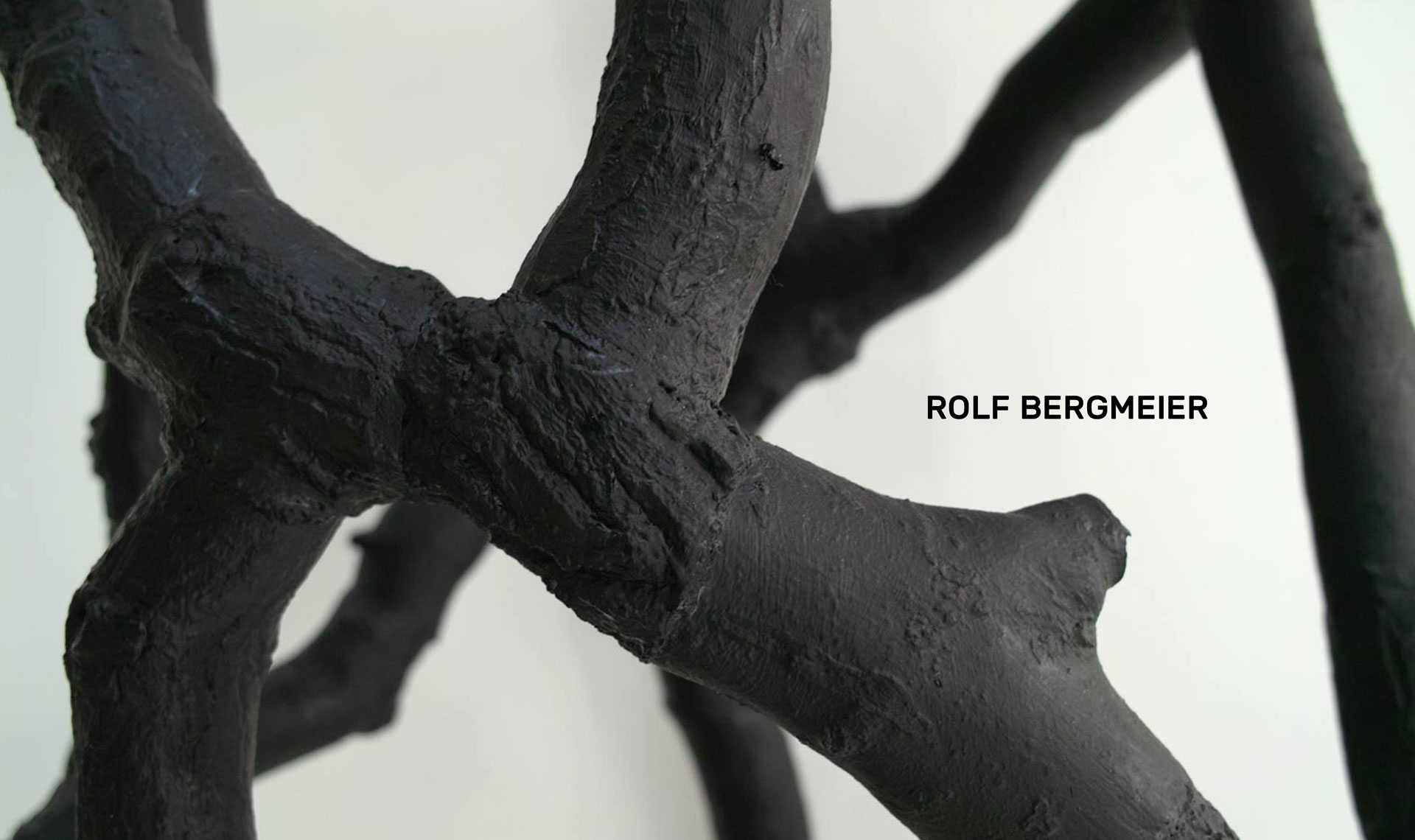 Corporate Design für Rolf Bergmeier — Zeitgenössische Kunst